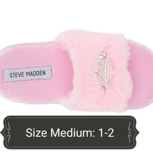 Steve Madden *Kids* Slipper Size Medium 1-2